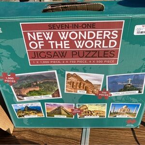 7 wonders of the world puzzles
